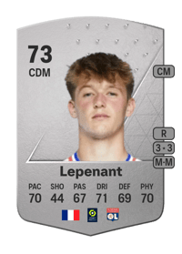 Johann Lepenant Common 73 OVR