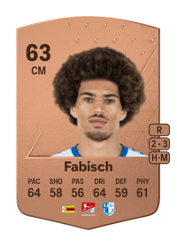 Jonah Fabisch Common 63 OVR