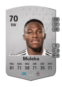 Jackson Muleka Common 70 OVR