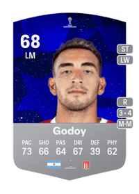Matías Godoy CONMEBOL Sudamericana 68 OVR