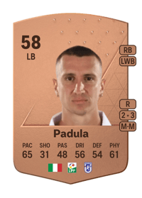 Andrea Padula Common 58 OVR