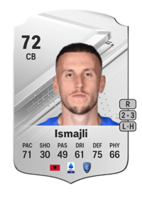 Ardian Ismajli Rare 72 OVR