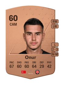Samed Onur Common 60 OVR