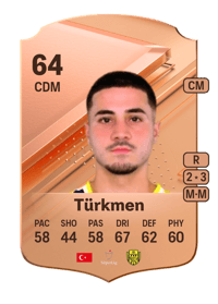 Cem Türkmen Rare 64 OVR