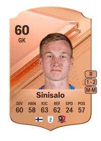 Viljami Sinisalo Rare 60 OVR