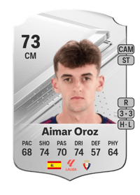 Aimar Oroz Rare 73 OVR
