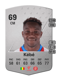 Ibrahima Kébé Common 69 OVR