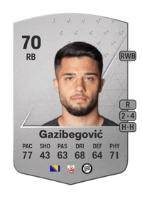 Jusuf Gazibegović Common 70 OVR
