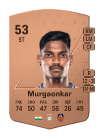 Devendra Murgaonkar Common 53 OVR