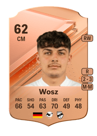 Joscha Wosz Rare 62 OVR