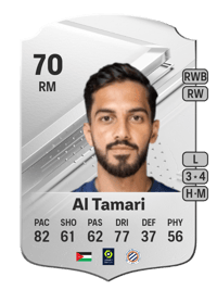 Musa Al Tamari Rare 70 OVR