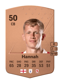 Jack Hannah Common 50 OVR