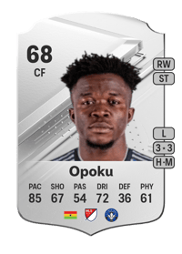 Kwadwo Opoku Rare 68 OVR