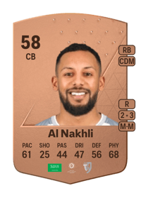 Ibrahim Al Nakhli Common 58 OVR