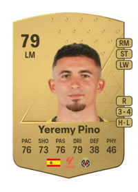 Yeremy Pino Common 79 OVR