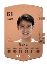 Takuhiro Nakai Common 61 OVR