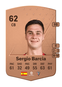 Sergio Barcia Common 62 OVR