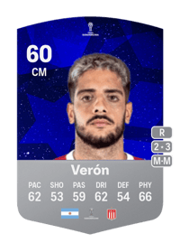 Deian Verón CONMEBOL Sudamericana 60 OVR