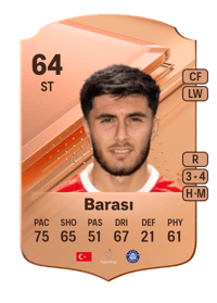 Yusuf Barası Rare 64 OVR
