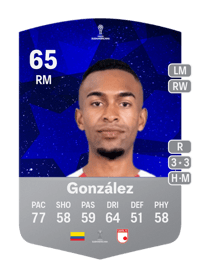 Jersson González CONMEBOL Sudamericana 65 OVR
