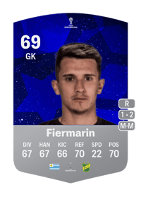 Cristopher Fiermarin CONMEBOL Sudamericana 69 OVR