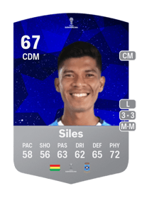 Pedro Siles CONMEBOL Sudamericana 67 OVR