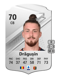Radu Drăgușin Rare 70 OVR