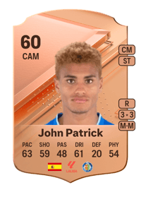 John Patrick Rare 60 OVR
