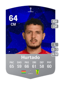 Luis Enrique Hurtado CONMEBOL Sudamericana 64 OVR