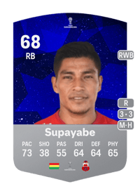 Fran Supayabe CONMEBOL Sudamericana 68 OVR