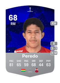 Gustavo Peredo CONMEBOL Sudamericana 68 OVR