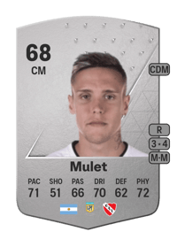 Agustín Mulet Common 68 OVR