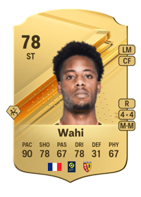 Elye Wahi Rare 78 OVR