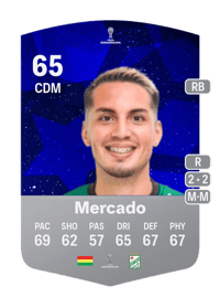 Juan Mercado CONMEBOL Sudamericana 65 OVR