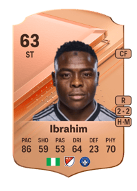 Sunusi Ibrahim Rare 63 OVR