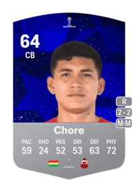 Carlos Chore CONMEBOL Sudamericana 64 OVR