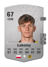 Łukasz Łakomy Common 67 OVR