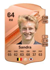 Cisse Sandra Rare 64 OVR