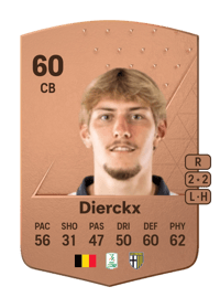 Daan Dierckx Common 60 OVR