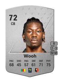 Christopher Wooh Common 72 OVR