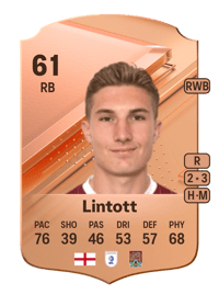 Harvey Lintott Rare 61 OVR