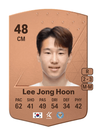 Lee Jong Hoon Common 48 OVR