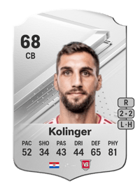 Denis Kolinger Rare 68 OVR