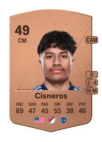 Osvaldo Cisneros Common 49 OVR