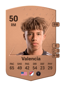 Felipe Valencia Common 50 OVR