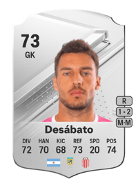 Andrés Desábato Rare 73 OVR