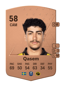 Ahmed Qasem Common 58 OVR