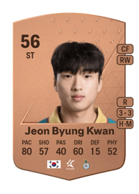 Jeon Byung Kwan Common 56 OVR