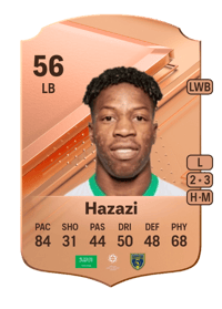 Sulaiman Hazazi Rare 56 OVR