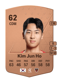 Kim Jun Ho Common 62 OVR